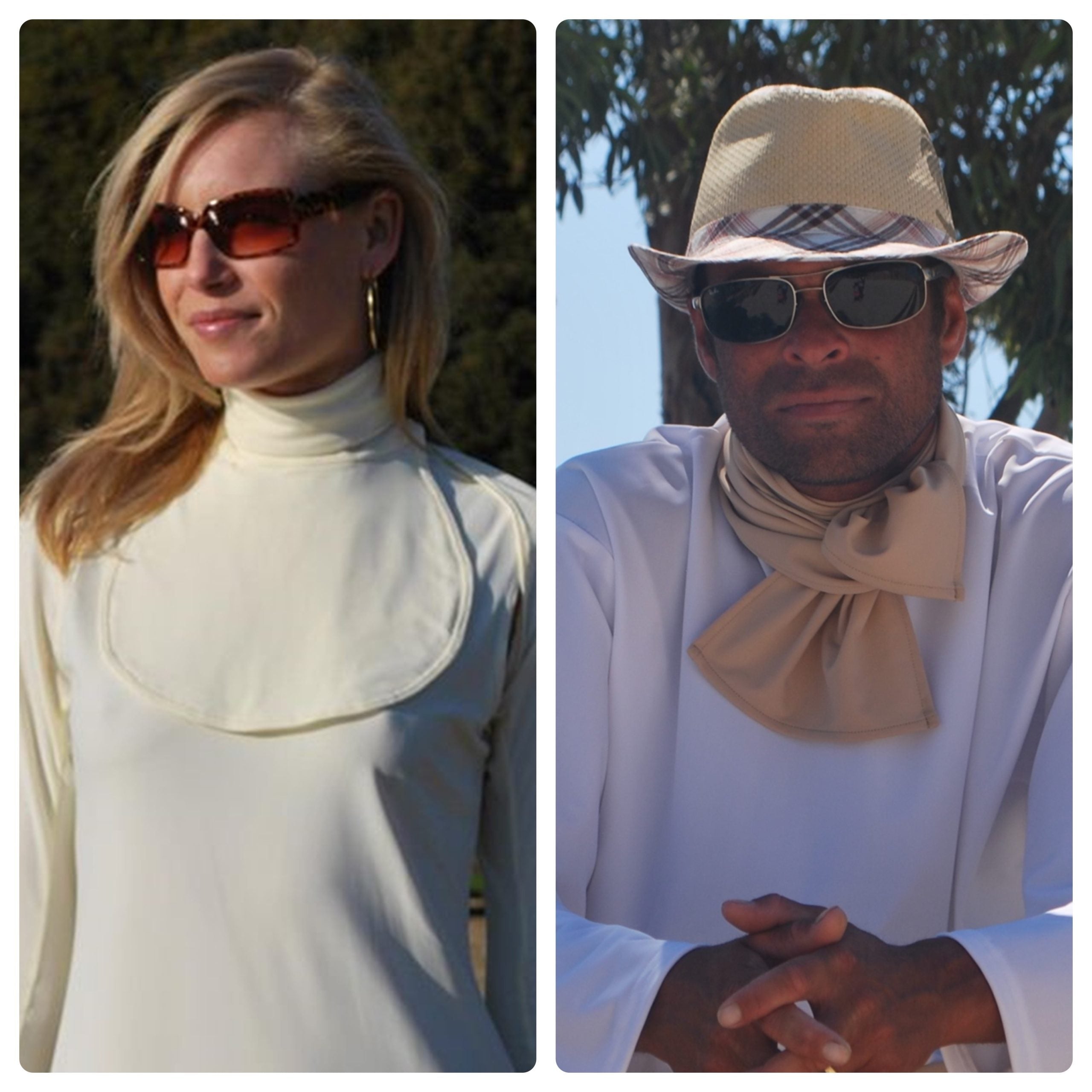 Sun Protective Neck and Arm Protection