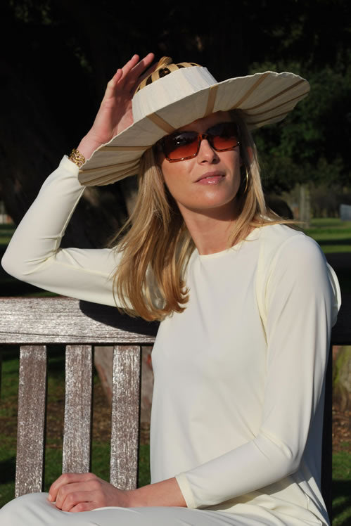 Cotton Fan Hats Non UV Protective