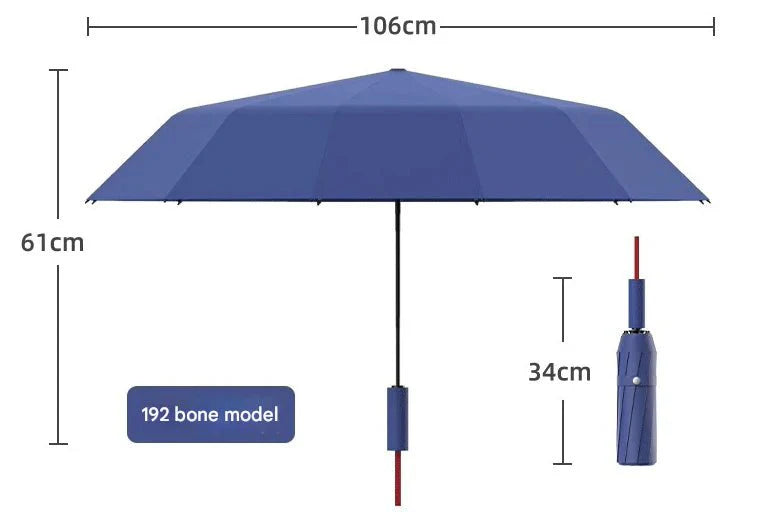 192 Bone Sun Protection Umbrella UPF 50+-zoom-10