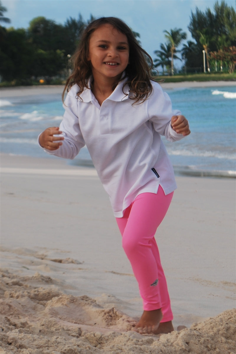 Stingray Long Sleeved Junior Polo Shirt ST801L - UPF 50+-3