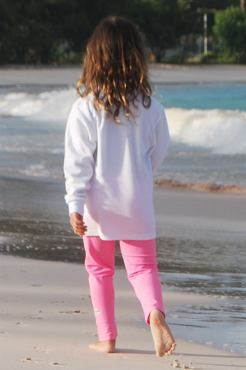 Stingray Long Sleeved Junior Polo Shirt ST801L - UPF 50+