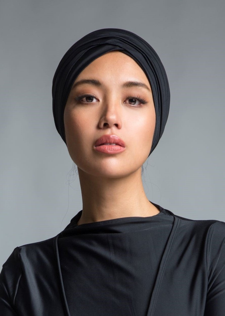 Self-tie Turban - Black