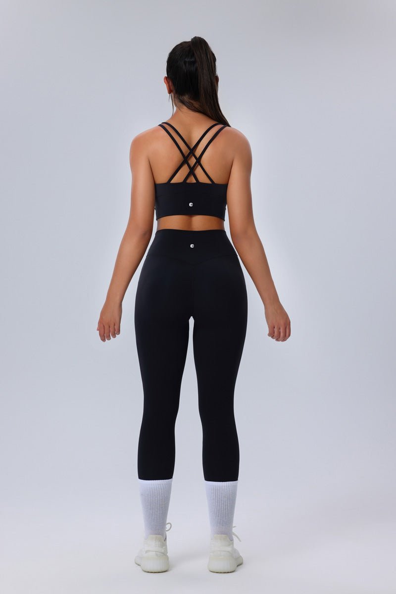 Crisscross Back Sports Bra-zoom-