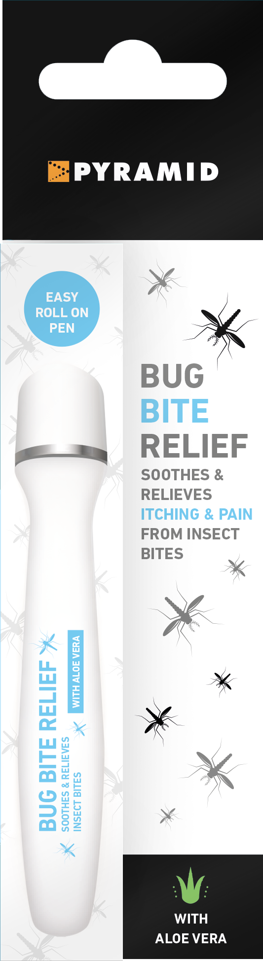Pyramid Bug Bite Relief Roll On