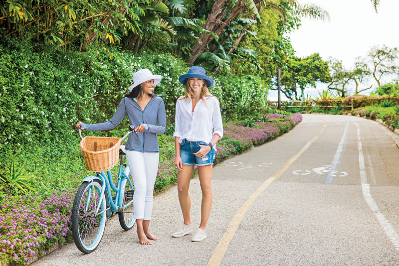 Casual Traveller Canvas Sun Hat - UPF 50+-zoom-