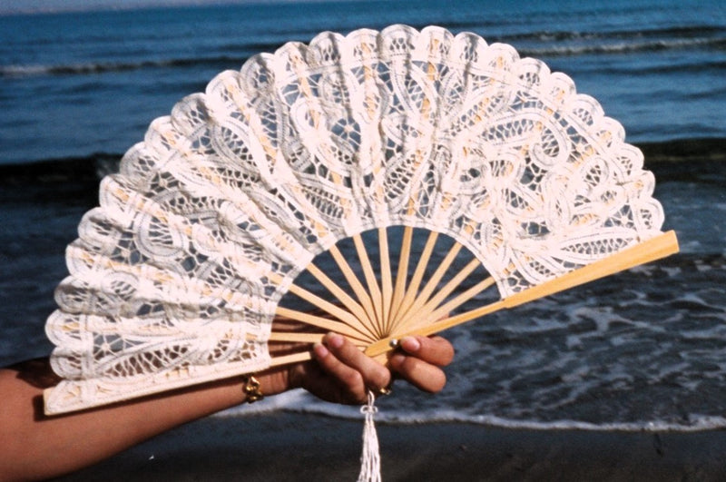 Stunning Lace Fan - Non UPF Rated-zoom-