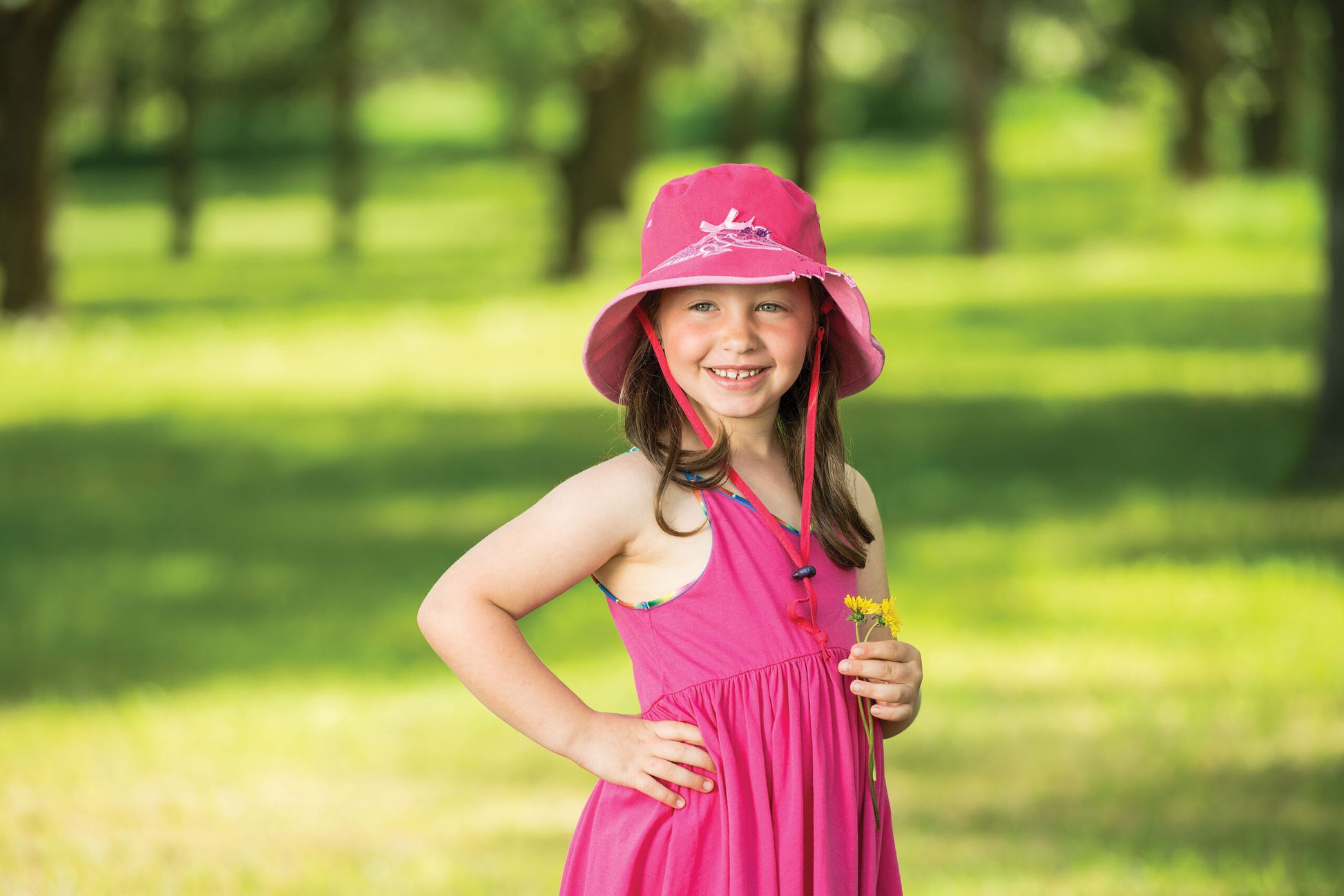 Crocodile UV Protective Sunhat 2 - 5 years - UPF 50+-2