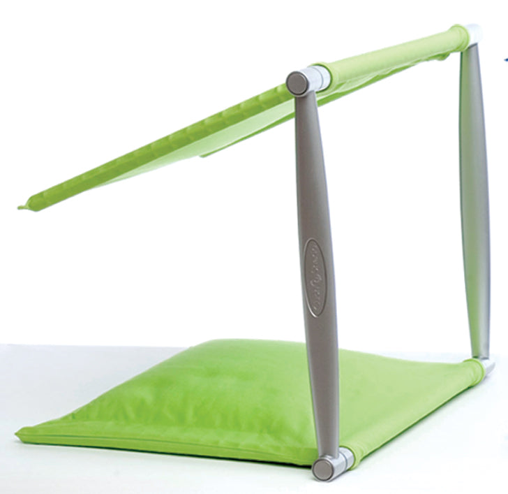 Cush n Shade Portable Sun Shade for Lounger or Chair - UPF 50+ Blue & Green-31