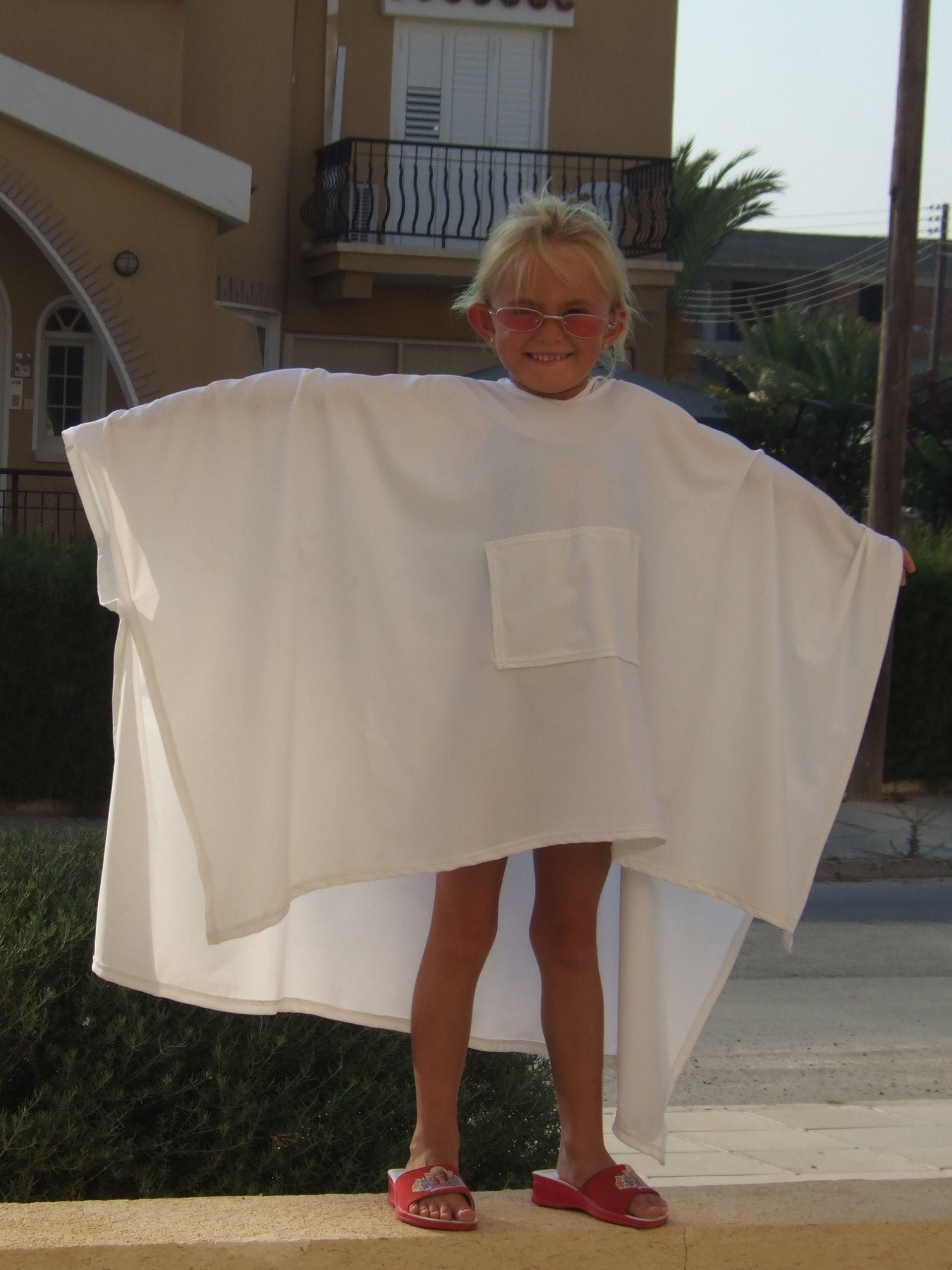 Kids Sun Protective Poncho - UPF 50+ Age 0-10-zoom-4