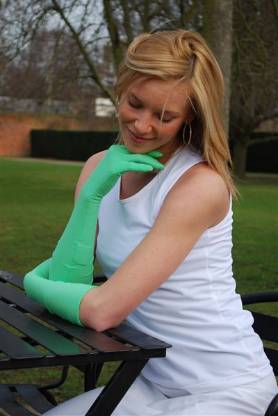 Sun Protective Gloves / Unisex Driving Sleeves Medium Length - UPF 50+-1