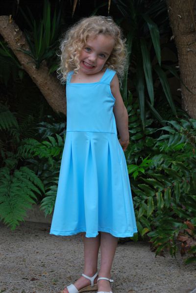 Pleated Summer Dress - UPF 50+, Age 0-10