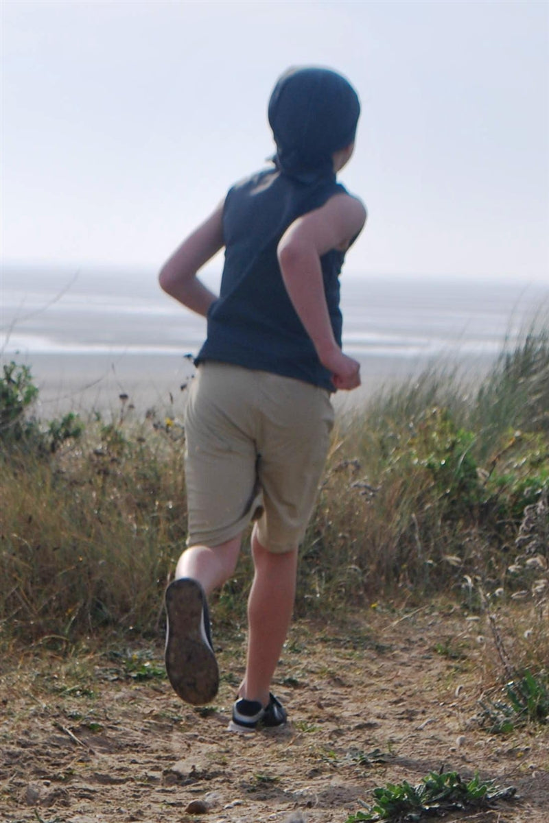 Unisex Sun Protective Children's Drawstring Shorts (1/2 Length) - UPF 50+, Age 0-10