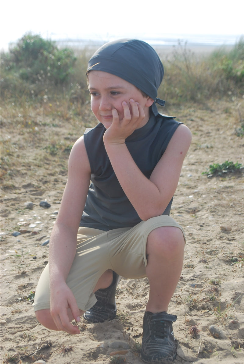 Unisex Skull Cap with Neckpiece - UPF 50+-1