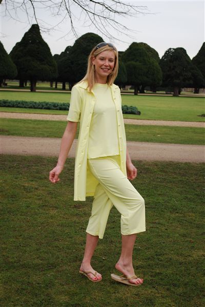 3/4 Length Drawstring trousers - UPF 50+-zoom-2