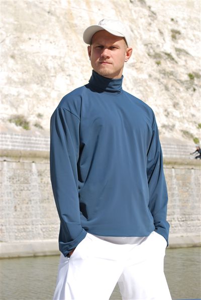 Mens Roll Neck Top - UPF 50+