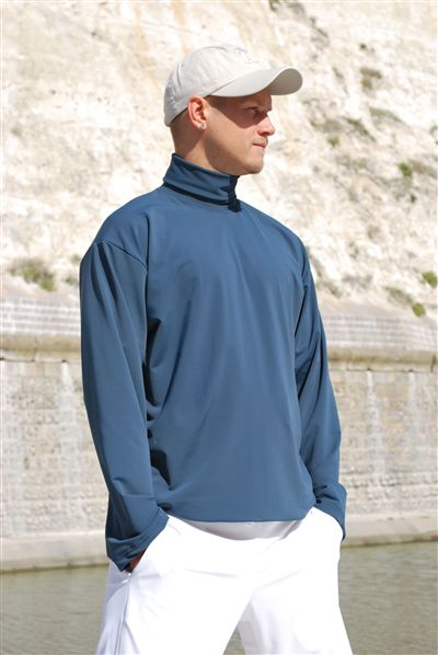 Mens Roll Neck Top - UPF 50+