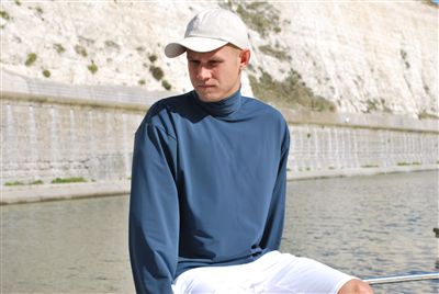 Mens Roll Neck Top - UPF 50+-zoom-3