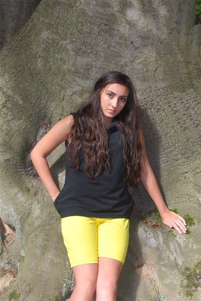 Teenage Unisex Sleeveless Polo Shirt - UPF 50+, Age 11-16-zoom-4