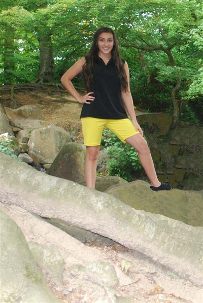 Teenage Cycling Shorts (Thigh Length) - UPF 50+, Age 11-16-zoom-4