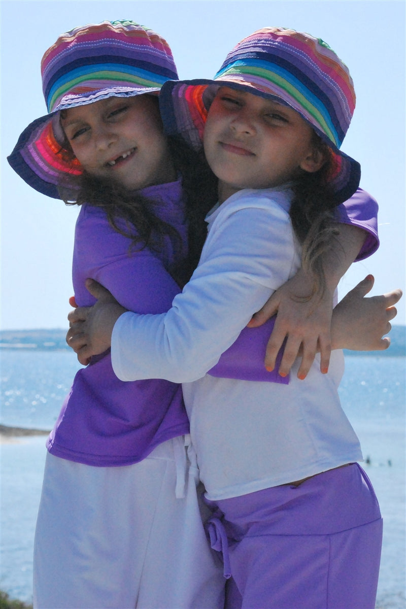 Unisex Kids UV Protective Long Sleeve Turtle Neck Top - UPF 50+ Age 0-10-4