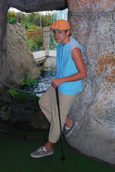 Teenage Unisex Drawstring Trousers (3/4 Length) - UPF 50+, Age 11-16-zoom-