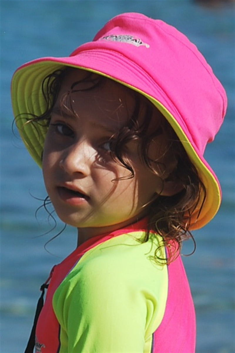 Reversible Bucket Hat 2 - 4 years ST16 - UPF 50-zoom-