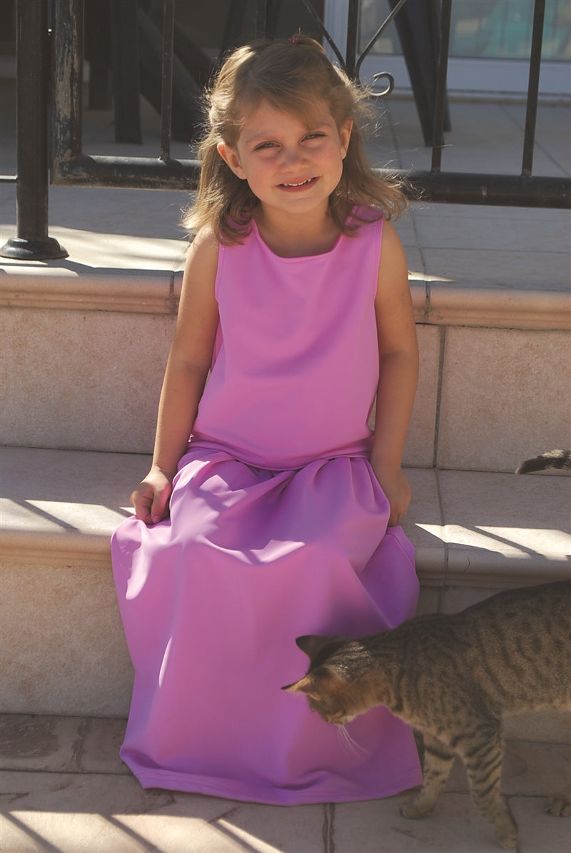 Plain Sleeveless Vest Top - UPF 50+ Age 11-16-zoom-