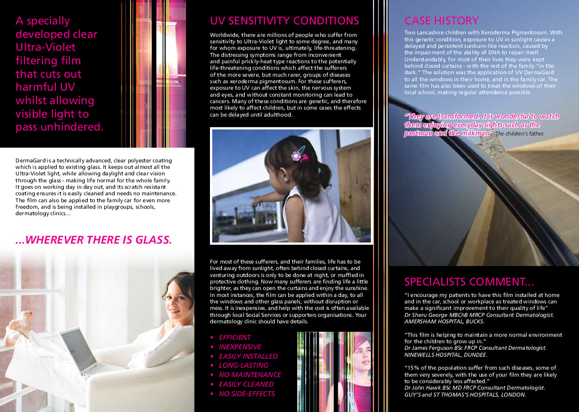 Dermagard UV Window Filter Film-zoom-7