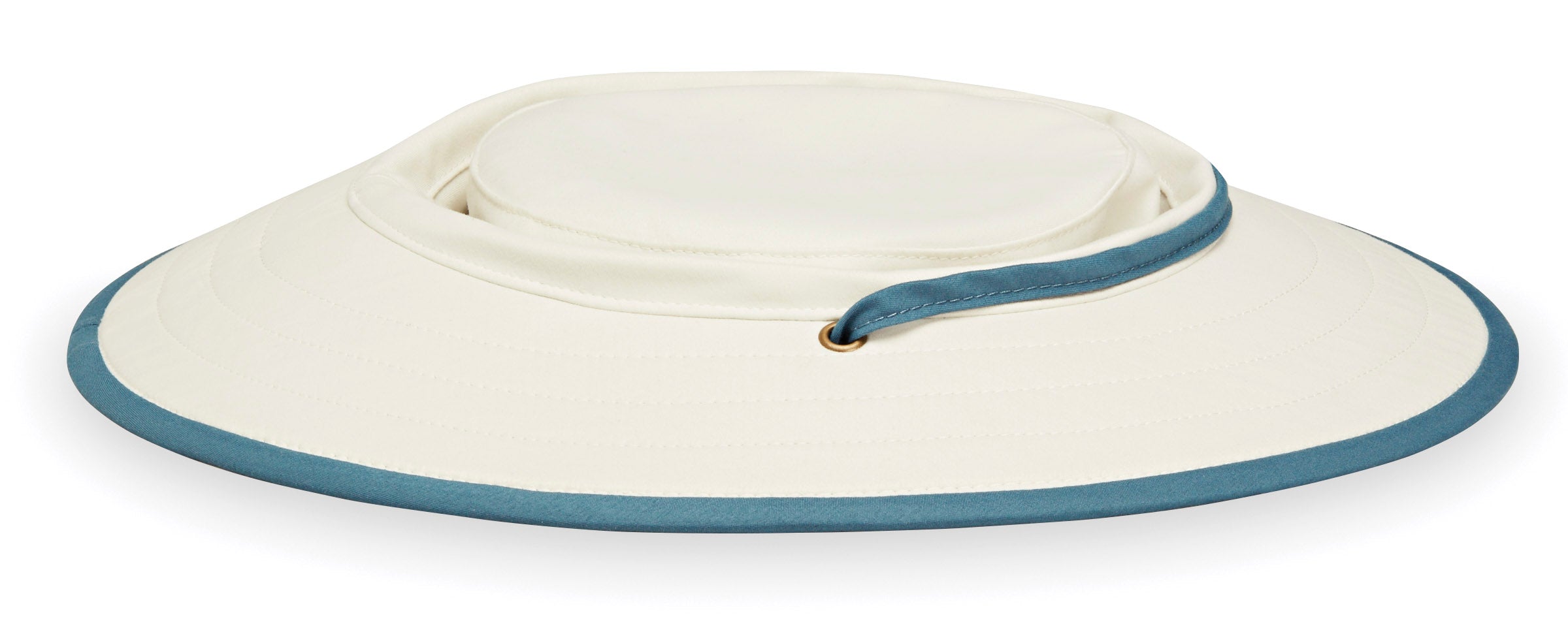 Ladies Explorer Flat Pack Sun Hat - UPF 50+-zoom-3