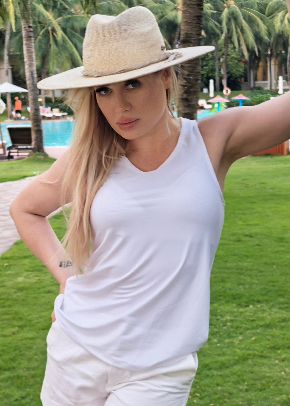 Fitted Vest Top - UPF 50+-5