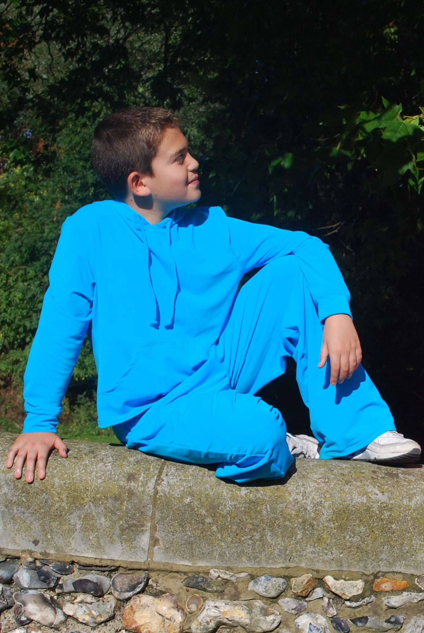 Teenage Unisex Long Sleeve Hooded Top - UPF 50+, Age 11-16-4