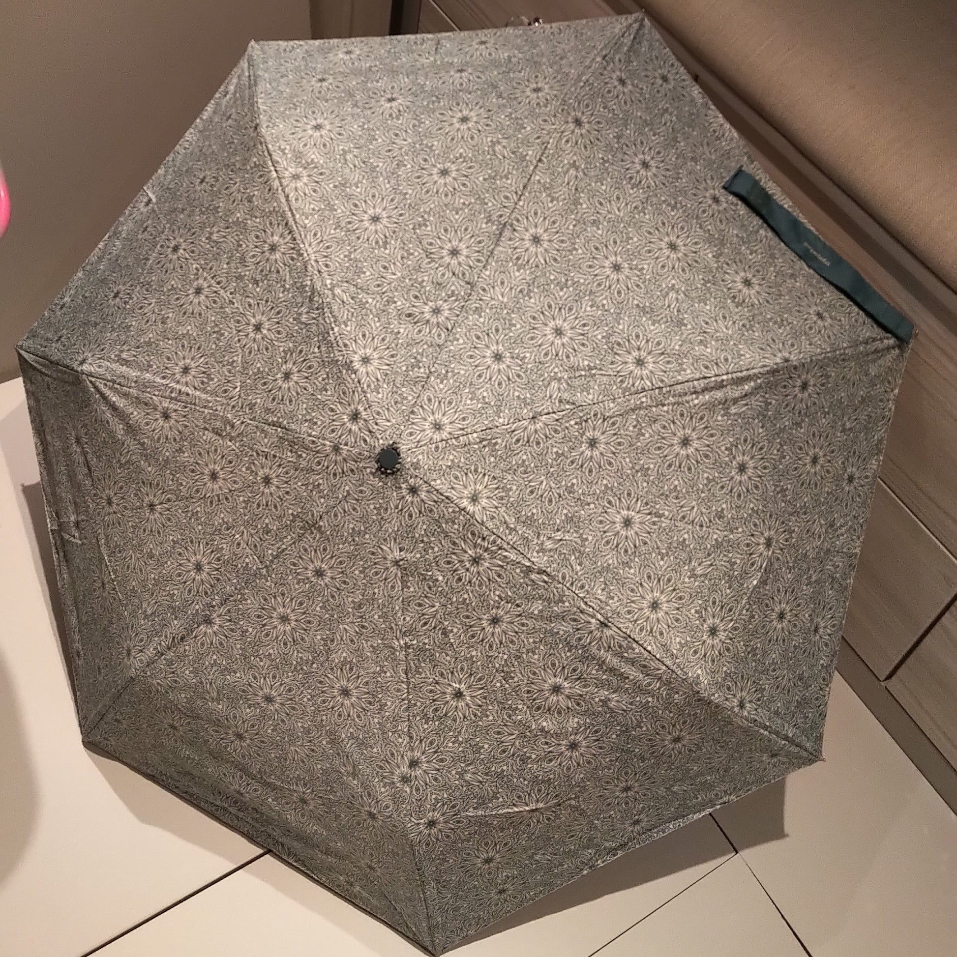 Ezpeleta Patterned UV Compact Umbrella - Canopy Span 87cm-10
