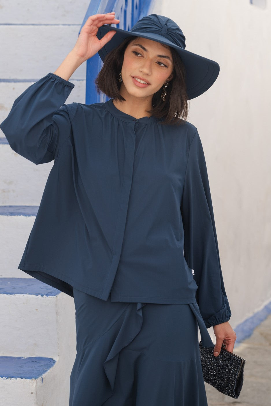 Milano UV Blouse by Kalani - UPF50+-zoom-18