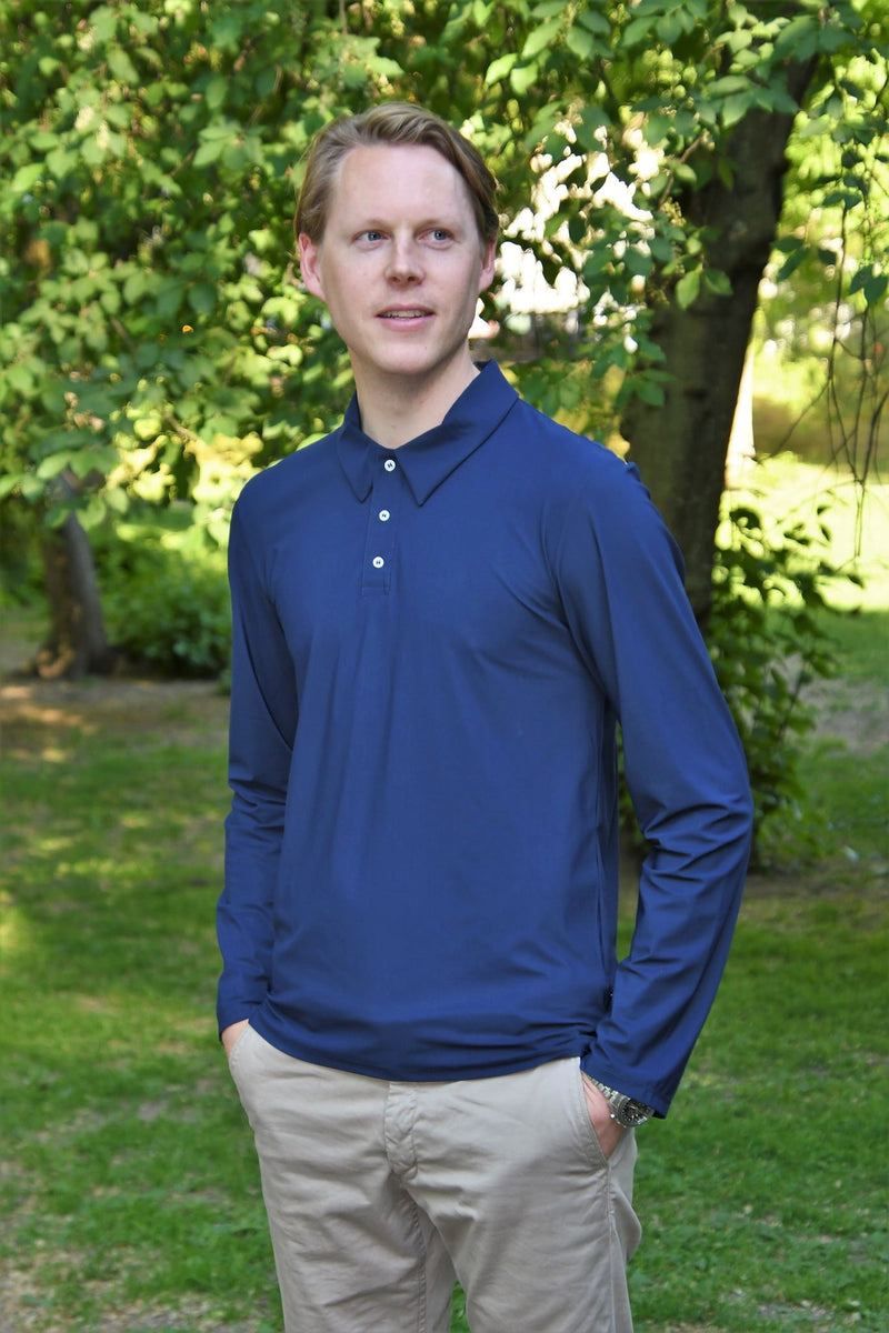 Kalani Palma Mens UV Polo Shirt - UPF50+-zoom-