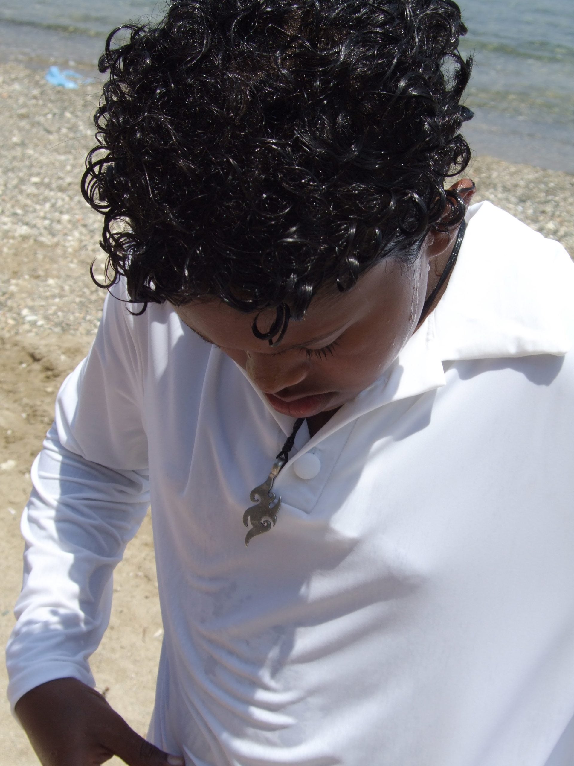 Unisex Long Sleeve Polo Shirt - UPF 50+, Age 0-10-zoom-4