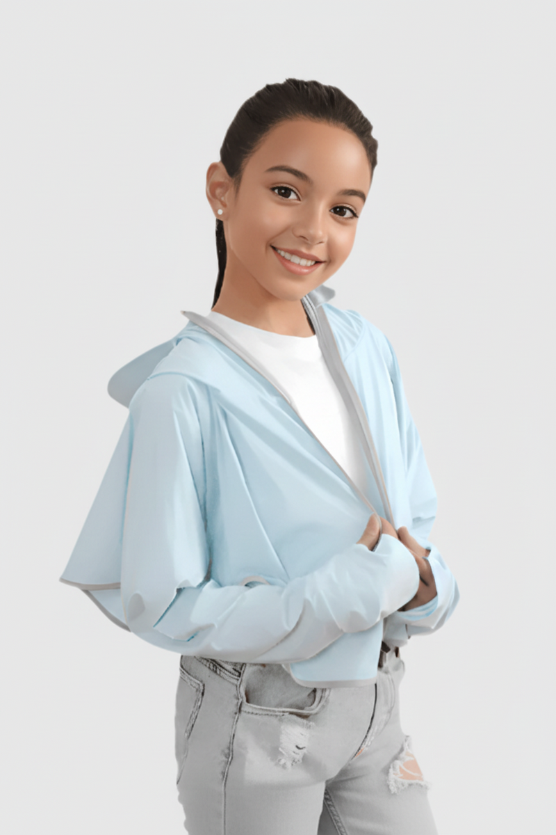 Kids' UPF 50+ Hooded Jacket-zoom-