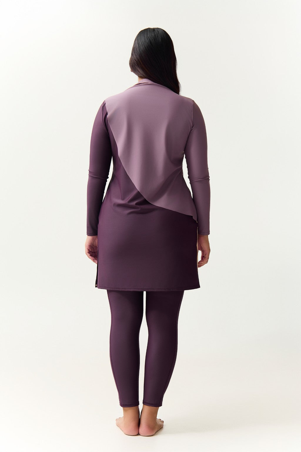 Cape Swim Dress - Dusk-9