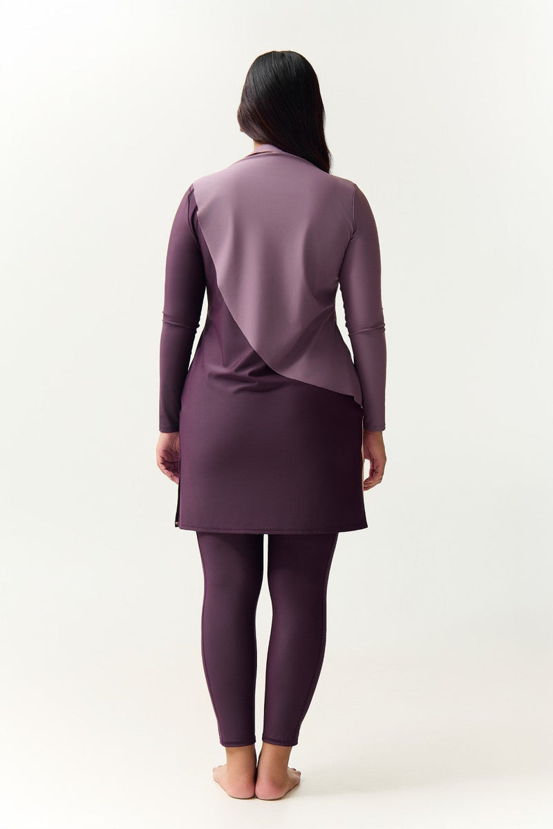Cape Swim Dress - Dusk-zoom-