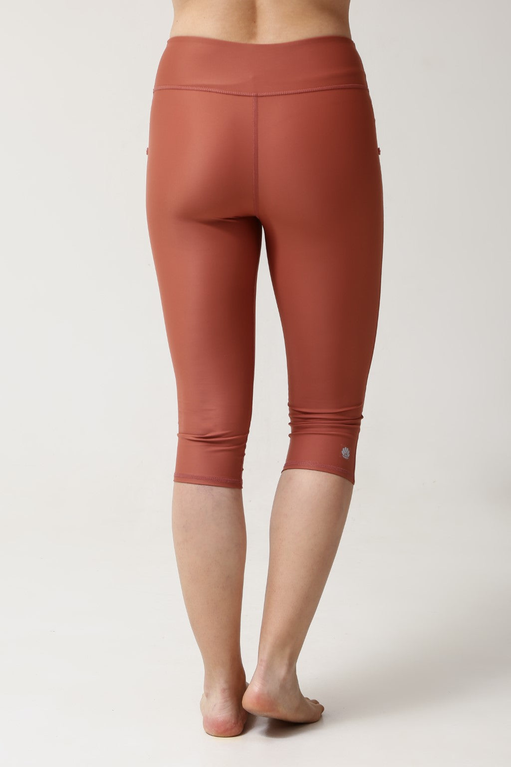 Capri Swim Tights - Clay-3
