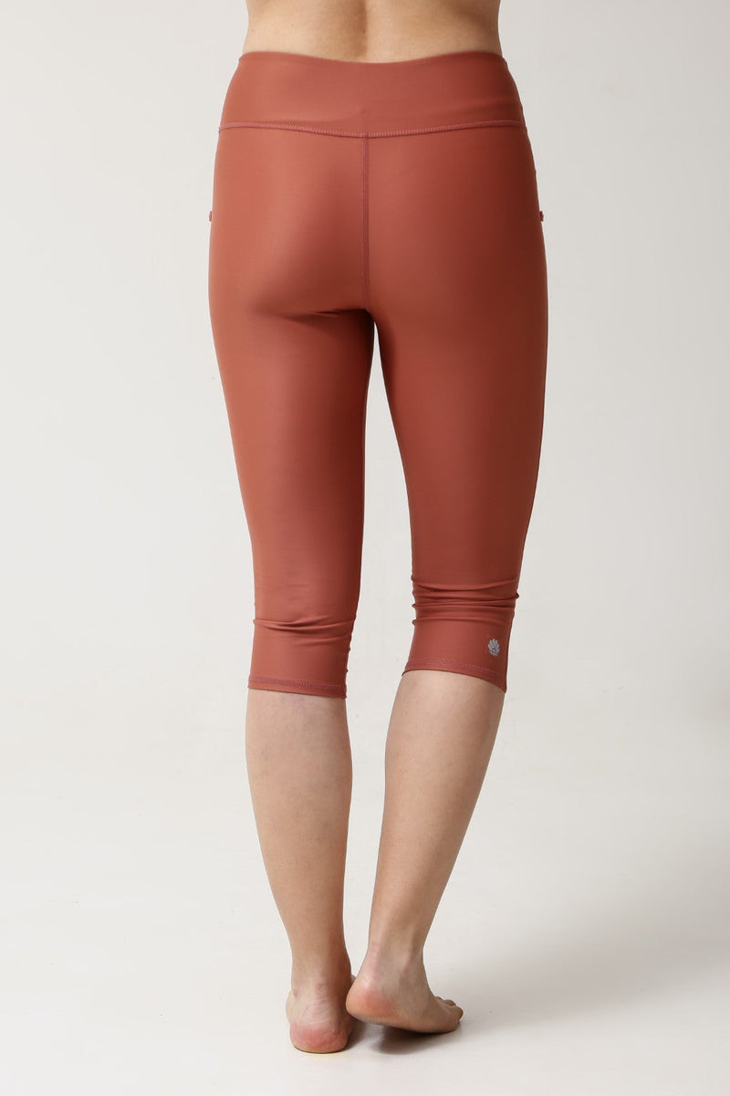 Capri Swim Tights - Clay-zoom-
