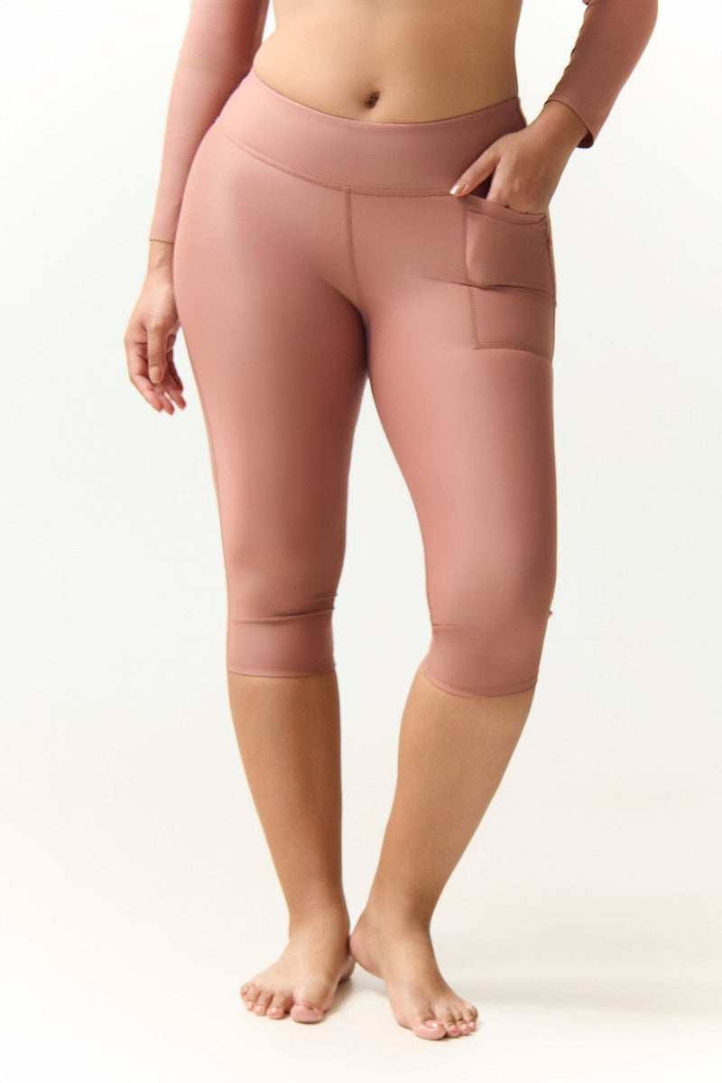Capri Swim Tights - Earth-zoom-