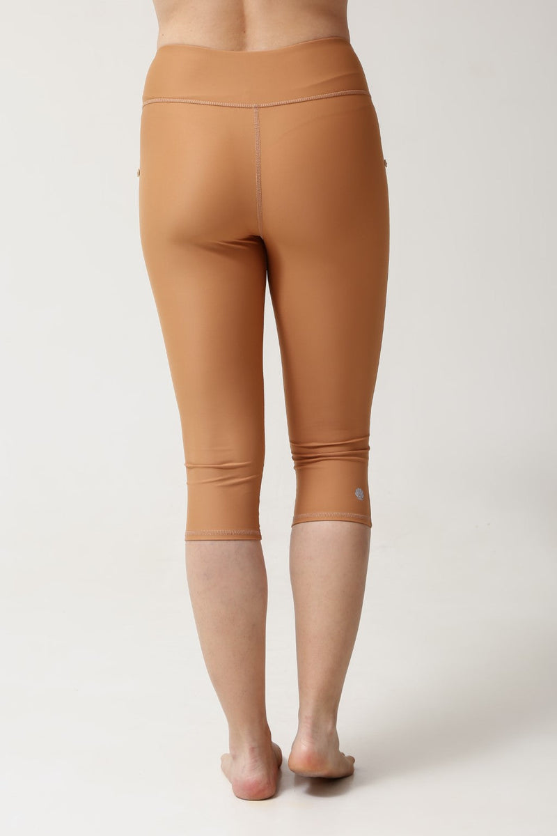 Capri Swim Tights - Sand-zoom-