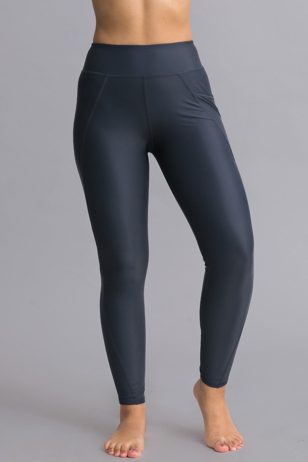Swim Pocket Tights - Shadow-1