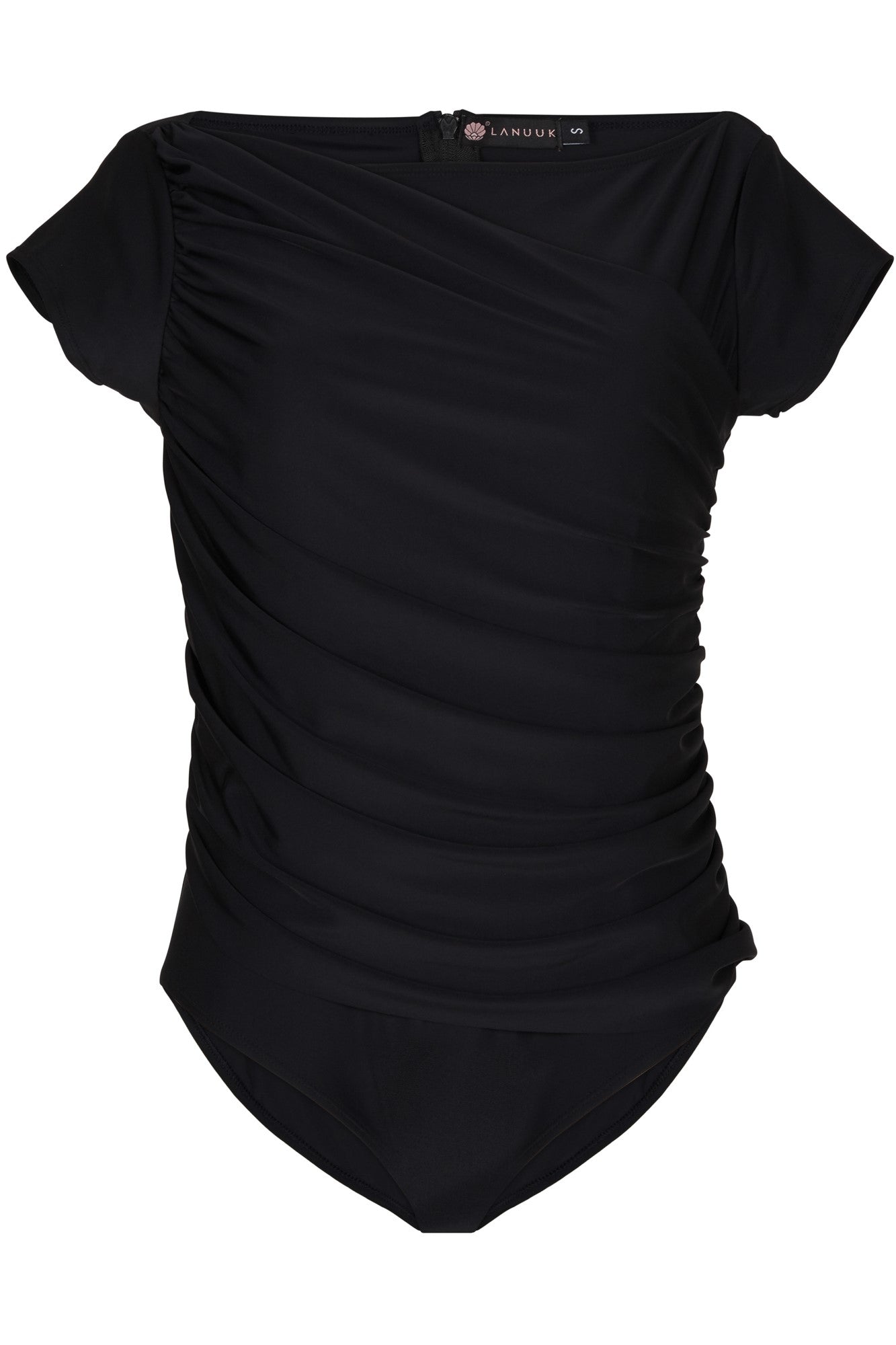 Diana Midi Swimsuit - Black-9