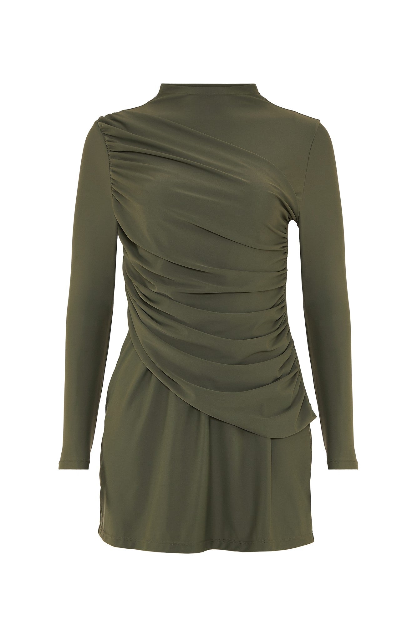 Diana Swim Dress - Olive-7