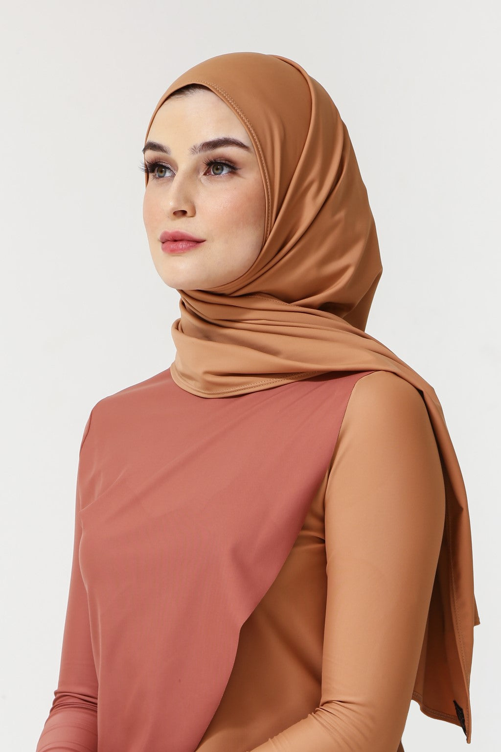 Slip on Scarf - Sand-zoom-1