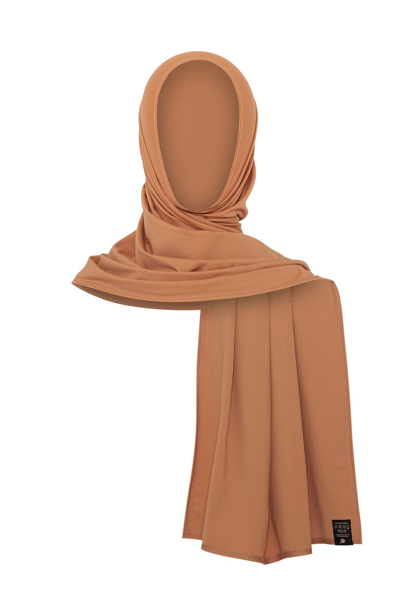 Slip on Scarf - Sand-zoom-