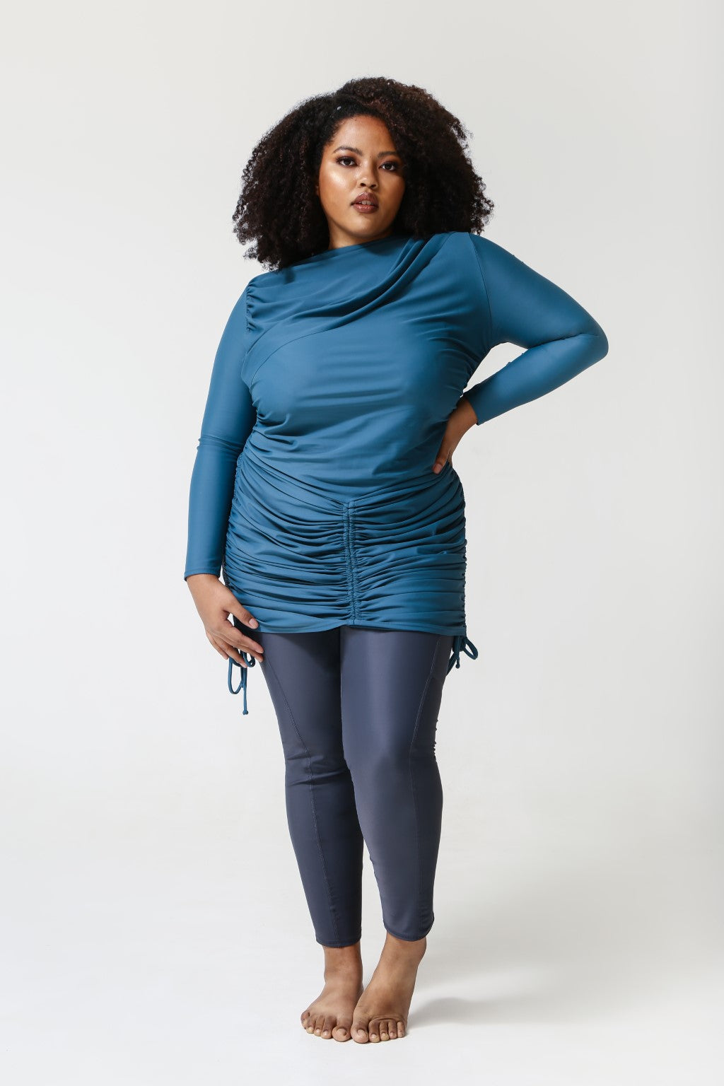 Isla Swim Dress - Wave-zoom-6