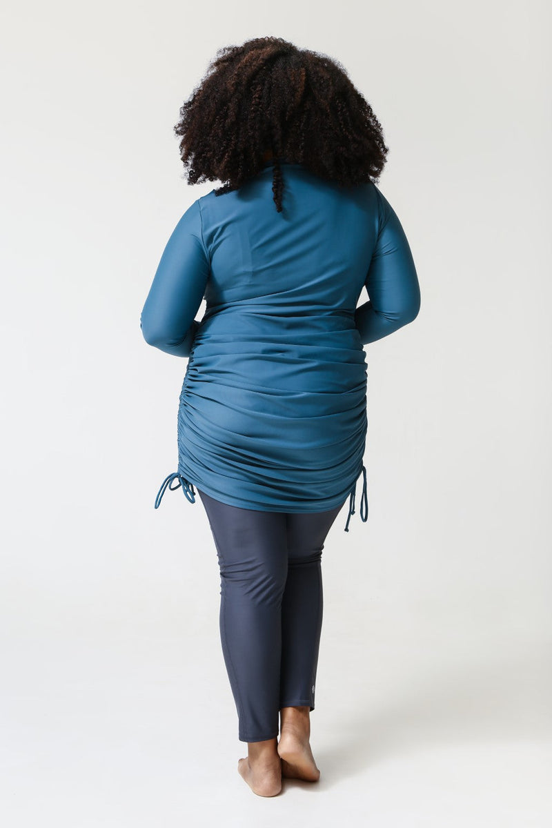 Isla Swim Dress - Wave-zoom-