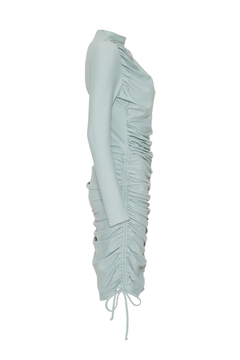 Isla Swim Dress - Aqua-zoom-